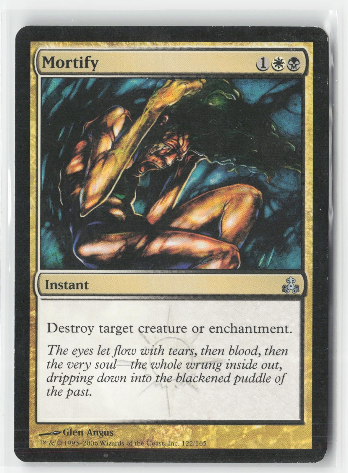 Mortify 122 Uncommon Guildpact Magic: The Gathering Near Mint