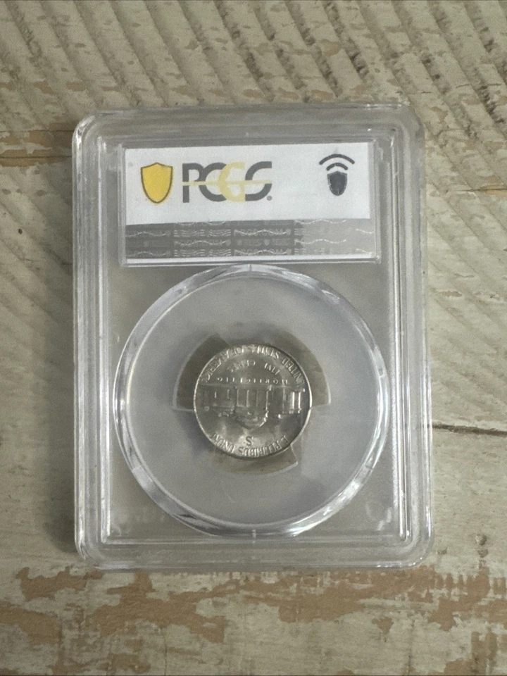 1945 S Jefferson Nickel (wartime silver) PCGS MS 65 FS!? - Image 4 of 4