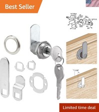 Defender Security U 9941 Durable Diecast Drawer Lock - Weather Resistant, Key...