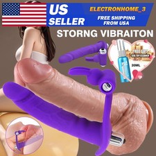 Double-Penetration-Strap-On-Harness-Dildo Dong Pegging-Sex Toys for Men Couples