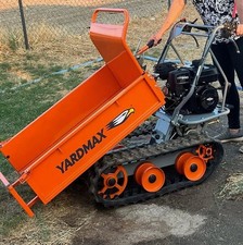 Yardmax Yd8103 Power Trackbarrow Hopper - Black/orange