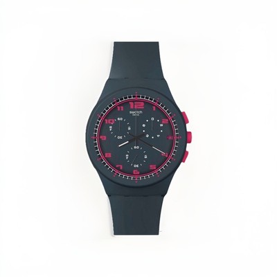 Swatch ''A Touch of Fuchsia'' Chronograph (Model: SUSA400) 42mm