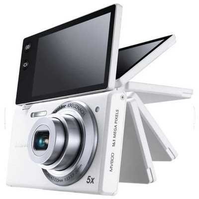 Samsung MV800 16 MP Flip-Out Vlog Compact Digital Camera with