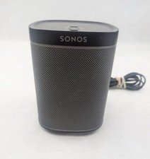 Sonos Play 1 Wireless Compact WiFi Speaker Black w/ Cord Tested/Works S1 S2 App