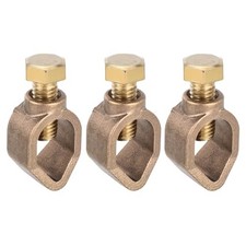 Ground Rod Clamp Grounding Clamps Wire Connector Great for Pipe Range 1/2"