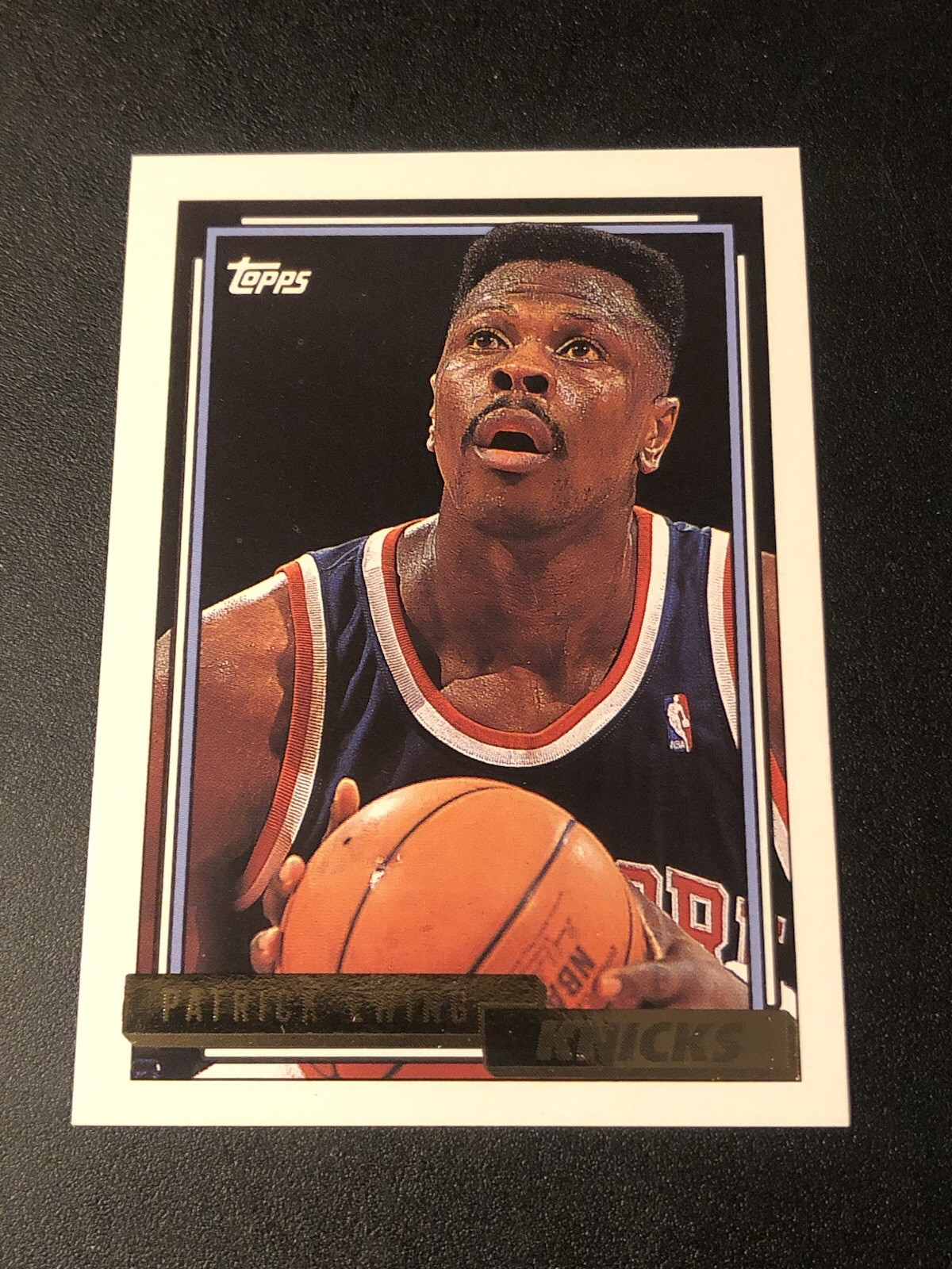 1992-93 Topps Gold Patrick Ewing #66 HOF