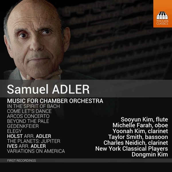 Audio Cd - Samuel Adler - Music For Chamber Orchestra - Toccata Classics -D- Ne-image