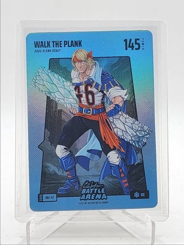 DOUG PLANK WALK THE PLANK 2026 BO JACKSON BATTLE ARENA ICE DEBUT BLUE Q5918