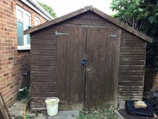 8’ X 10’ Wooden Shed. COlLeCTION Only