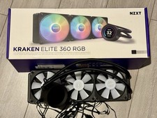 NZXT Kraken 360 RGB 360 mm Liquid CPU Cooler - RGB LED, Black