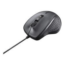 buffalo BUFFALO Wired BlueLED Silent 5-Button Mouse Black BSMBU308BK 553