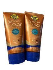 Banana Boat Summer Color Self Tanning 6 Fl Oz , Light/Medium - 2 Pack