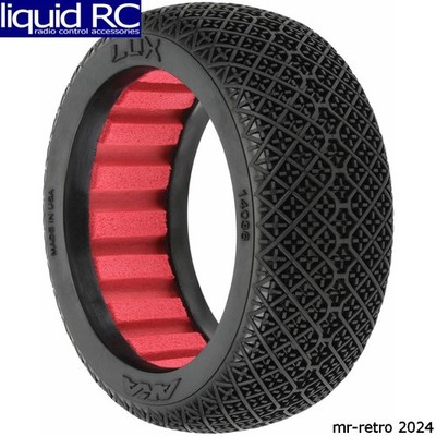 AKA Racing 14036XR Lux Soft Long Wear Off-Road 1:8 Buggy Tires 2 for Front or