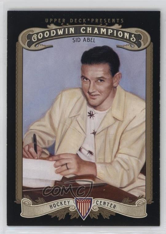 2012 Upper Deck Goodwin Champions Sid Abel #191 HOF t2b