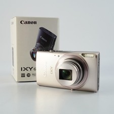 EXCELLENT Canon IXY 650 PowerShot ELPH 360 HS Silver SD 4GB Compact Di...
