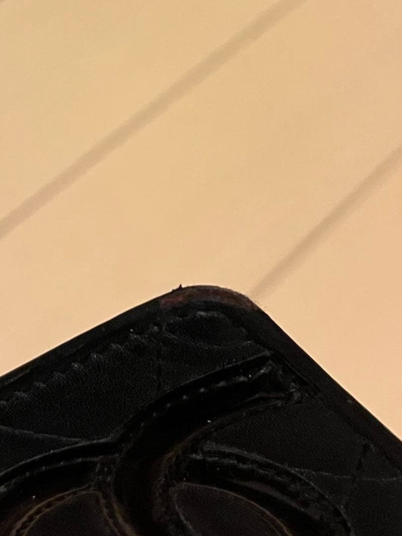 Chanel Cambon Line Quilted Card Case Black thumbnail 6