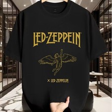 Classic Rock Led Tee Zepplin Mythic Band Graphic Shirt