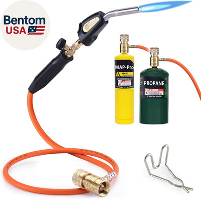 Propane Torch Hose Kit, Mapp Gas Torch Heat 3600  Map Gas Torch Kit Trigger Star