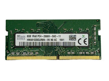 SK Hynix 8GB 1Rx8 PC4-2666V-SA1-11, Laptop Memory Module - Each - PreOwned