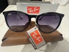 Authentic RAY-BAN ERIKA RB4171 710/T5 WOMEN'S POLARIZED SUNGLASSES 54mm Lens