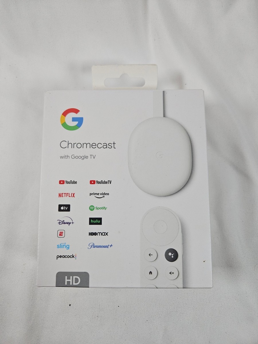 Google Chromecast G454V HD Media Streamer Voice Control Remote