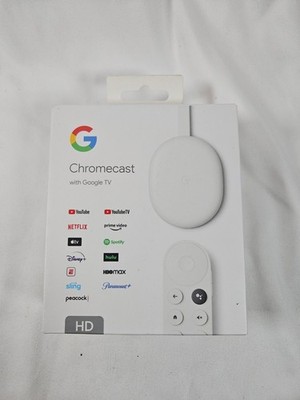 Google Chromecast G454V HD Media Streamer Voice Control Remote