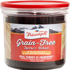 Triumph Grain-Free Jerky Bites Turkey - 20 Ounce Triumph Grain-Free Jerky