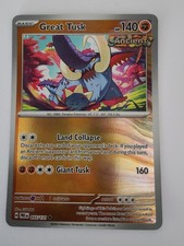 Pokémon TCG Great Tusk 97/162 Temporal Forces | Reverse Holo | NM