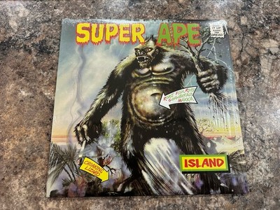 Lee Scratch Perry And The Upsetters Super Ape Green Vinyl LP Island Excellent Me