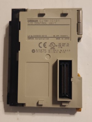 OMRON CJ1W-IC101 SYSMAC I/O Control Module PLC IC101 Input Output - Warranty 