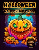 Halloween Malbuch FüR Kinder 3-8 Jahre, Ausmalbuch, Malbuch Halloween