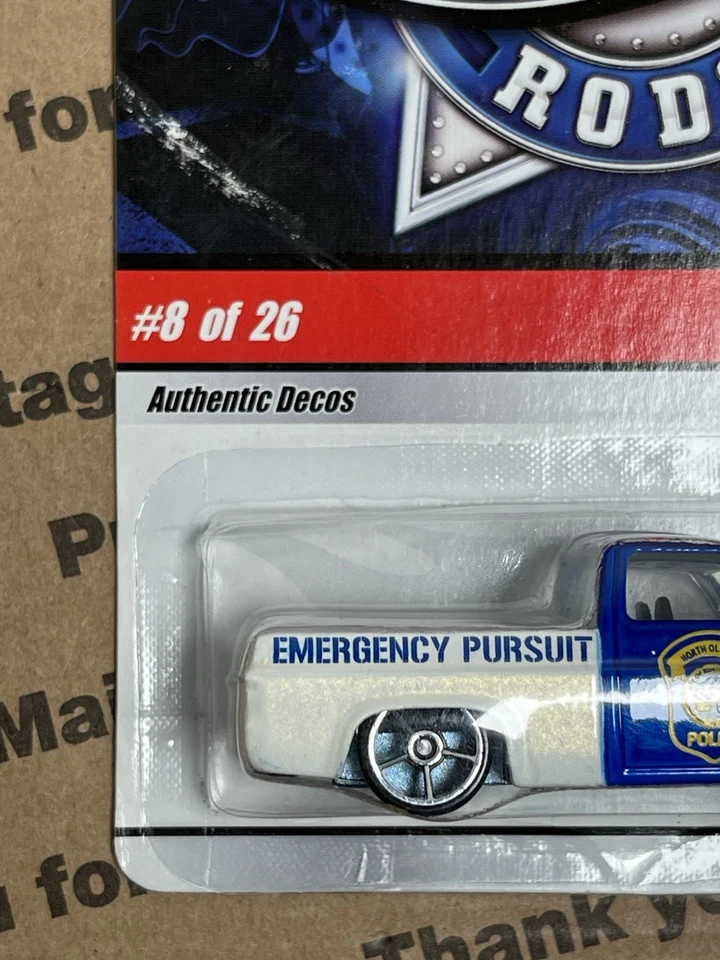 Chevrolet Silverado 83 Hot Wheels Cop Rods ¡RARO! ¡OFERTA REAL ASEGURADA! Foto 2 de 4