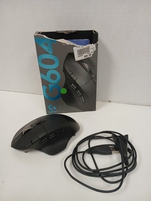 Logitech G604 Lightspeed Wireless Gaming Mouse, Black