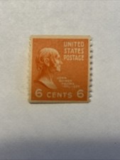 1939 6c John Quincy Adams Coil  #846