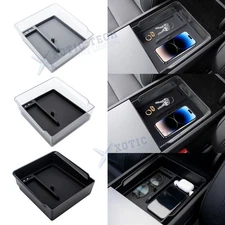 Console Armrest Organizer for Tesla New Model 3 Y 2025+ Accessories Storage Tray