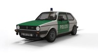 Scalextric 4572 1:32 Volkswagen Golf MK1 Polizei