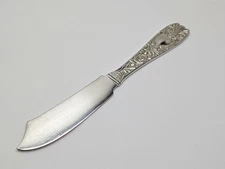Rare Vtg Gorham Silverplate Royal Pattern Flat Handle Butter Spreader