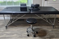 Lash/Spa Bed Setup Portable Massage Bed Rolling Stool Pillow LOCAL PICKUP KY