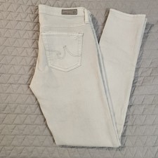 E14 AG Adriano Goldschmied The Legging Ankle Super Skinny Jeans Gray 27R