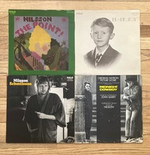 HARRY NILSSON 4 UK LP LOT! SCHMILSSON / THE POINT / HARRY / VG+!