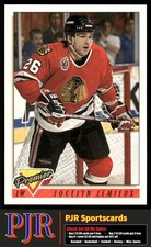 Jocelyn Lemieux 1993-94 Topps Premier #295 Chicago Blackhawks