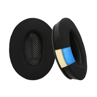 2x Ohr Polster für Bose Quietcomfort 35 QC35 Ohrpolster Kopfhörer Kunstleder 