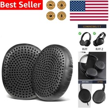 Skullcandy Riff Earpads Replacement Black Softer Leather Cushion Foam 75 chars