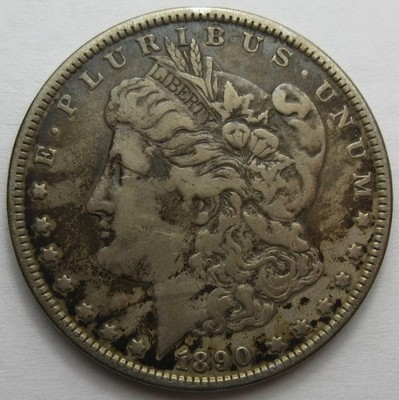 1890 Silver Morgan Dollar -XF- (#109o)