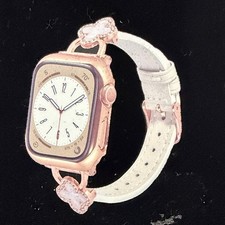 BCBG clover design Apple Watch band for 38mm/40mm/41mm model