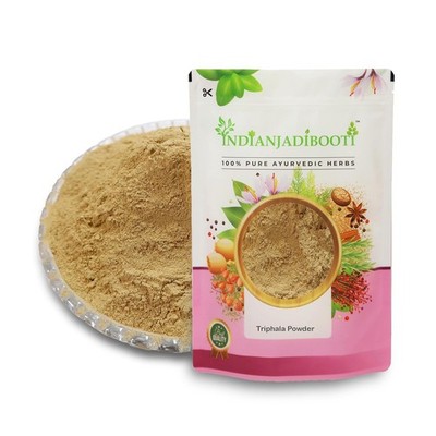 Pure Triphala Powder (Churna) Traditional 3-Fruit Ayurvedic Blend (400 Grams)