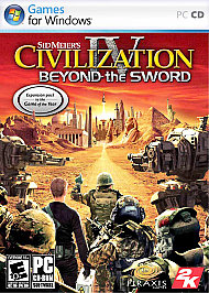 Sid Meier's Civilization IV: Beyond the Sword (PC, 2007) Complete
