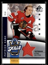 2020-21 SP Game Used 2020 NHL All-Star Skills Fabrics Patrick Kane Chicago