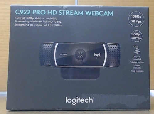 Logitech C922 Pro HD Stream Web Camera NEW SEALED - Afbeelding 4 van 4
