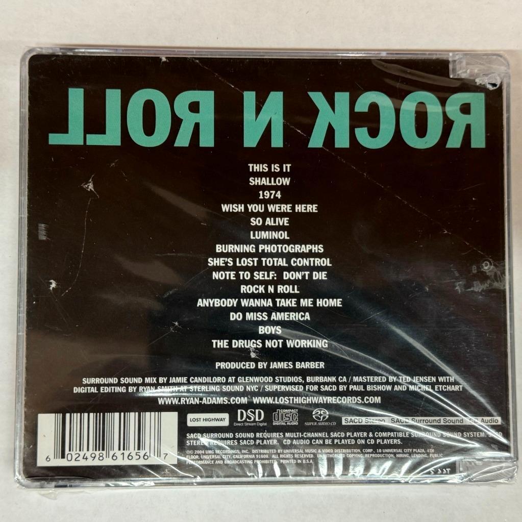 Ryan Adams – Rock N Roll, Lost Highway – B0001910-36 SACD (Factory Sealed) Ryan Adams – Rock N Roll, Lost Highway – B0001910-36 SACD (Factory Sealed)